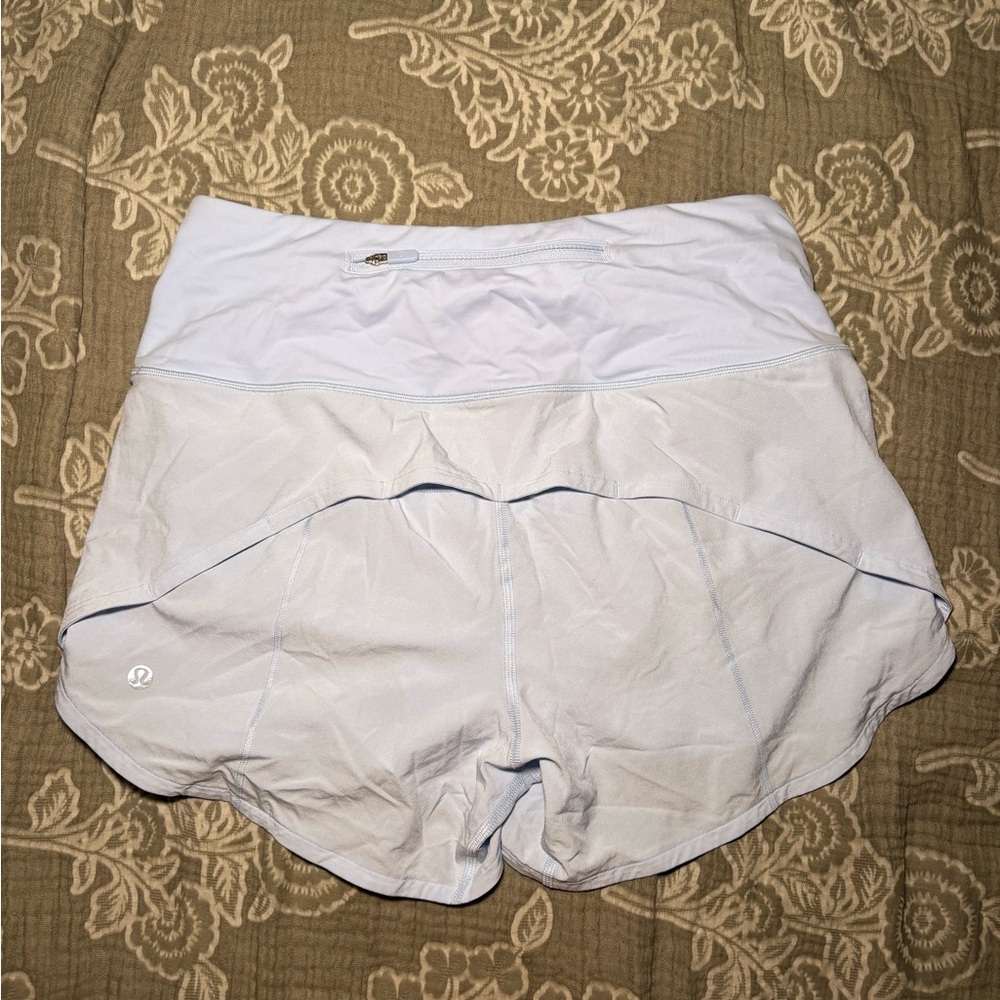lululemon athletica Light Blue Athletic Shorts